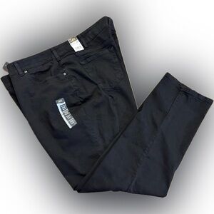 NWT Lee Women’s Plus size 3X/26W black onyx Straight leg Relaxed fit jeans